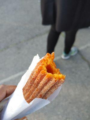 Just enough room in my stomach for churro!