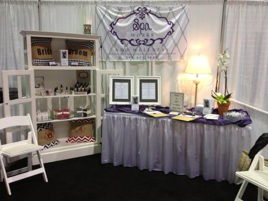 Spa Works at the Bridal show