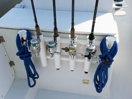 9 rod holders and every vessel