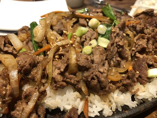 Bulgogi with rice