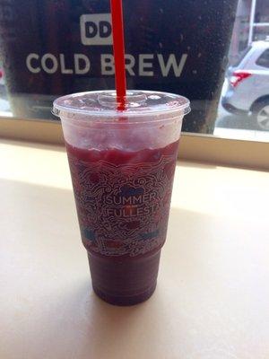 Fruited ice tea