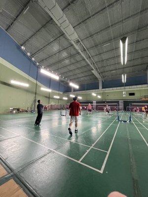 Badminton court