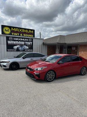 Window Tint on Kia and Honda Accord