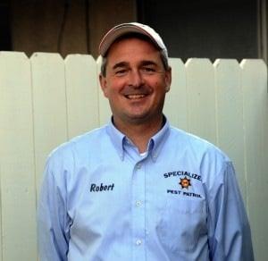 Robert Smith pest control technician and wildlife control professional.