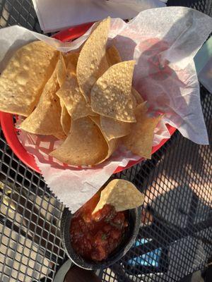 Free chips and salsa