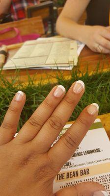 French Shellac Manicure