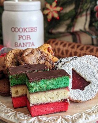 Seven Layer Italian Cookie (December Specialty Pastry)