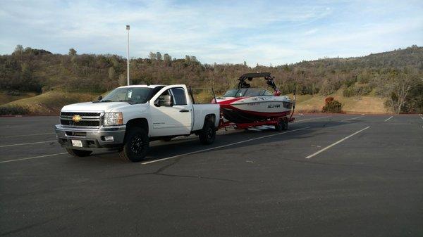 New shoes for the tow rig