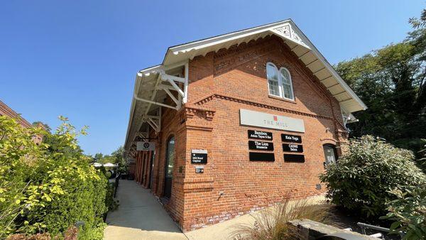 The original Kaia Yoga Center is located at the historic mill, tucked between the strength of the forest and the flow of the Byram River.