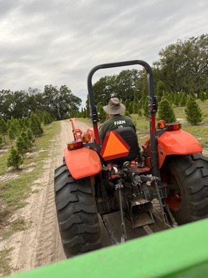 Tractor ride