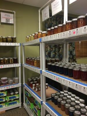 jams and jellies and jarred veggies !!