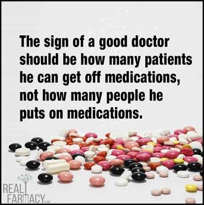 The sign of a good doctor...