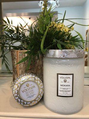 Voluspa Candles available in Spa