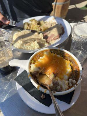 Corned Beef & Cabbage AND Shepherds Pie