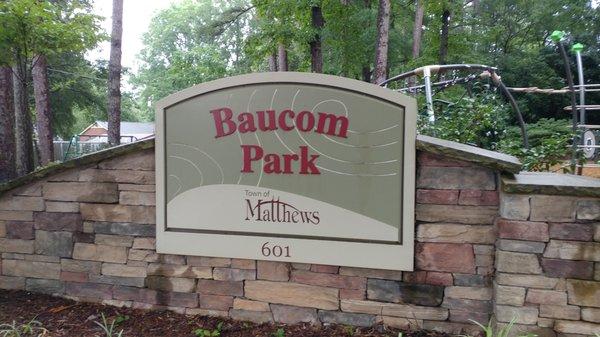 Baucom Park, Matthews NC