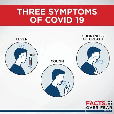 Please stay healthy & watch for common symptoms of this virus.