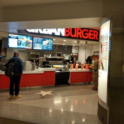 Order desk in food court (behind ticketing Gate B)