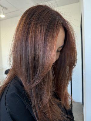 rooted balayage