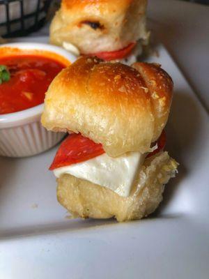 Stuffed Garlic Knot