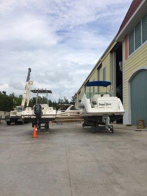 Boat wash and prep