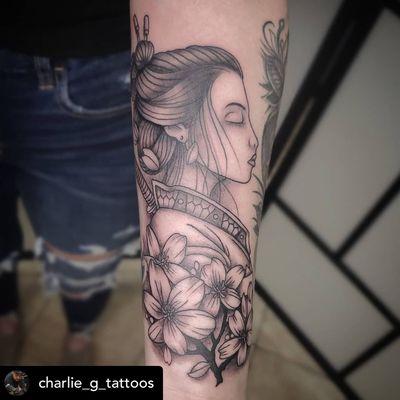 Tattoo done by art Charles Garcia