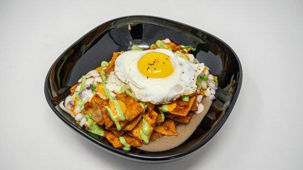 3 chiles Chilaquiles