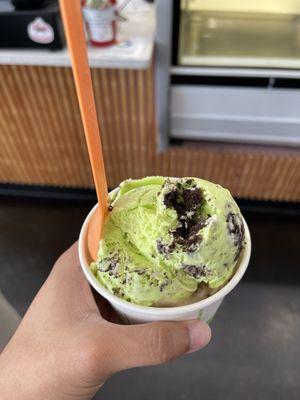 Mint monster and Nutella kinder