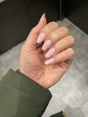 Gel color manicure