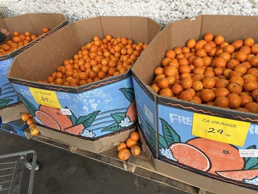 California Orange; $0.29 LB