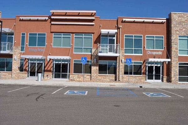 Exterior of their "new" location...plenty of parking, easy access from I-25.