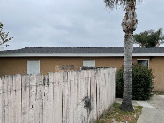 Detached Garage Roof