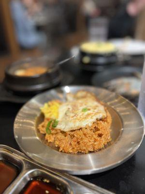 Kimchi Fried Rice w Fried Egg