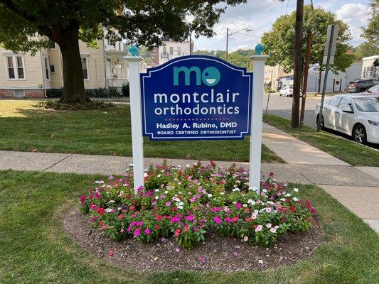 Montclair Orthodontics front sign