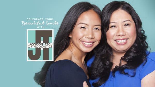 Beautiful mother and daughter finished treatment and got a chance to celebrate their smiles together!