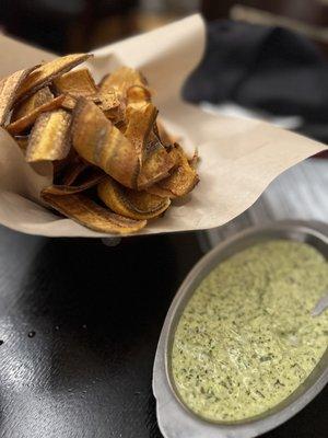 Fried Plantains chips