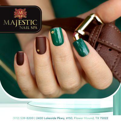 #majesticnailspa #majesticnail #nailsalonnearmeflowermound #nailsalonlakeside #nailsalon75022 #naildesign #nailart #longnail #shortnail #pol