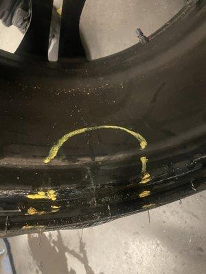 The cracked rim