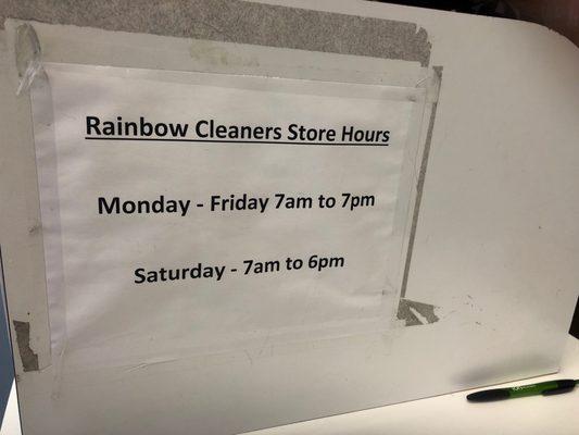 Rainbow Cleaners