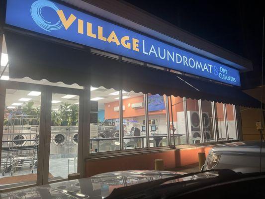 Village laundromat