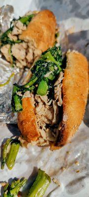 Sando of the month-Roasted Pork and Broccoli Rabe...loved the extra sharp provolone.