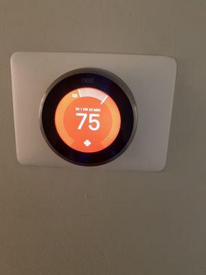 Google thermostat install