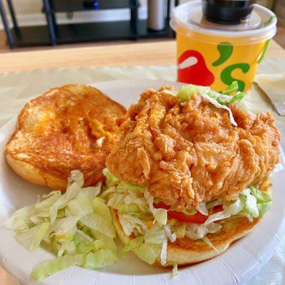 Big Mouth Crispy Chicken Sandwich