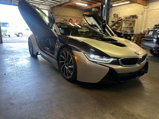 I8 in for service