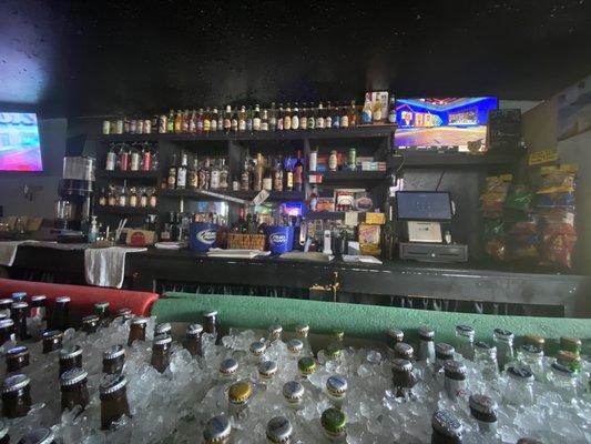 The bar