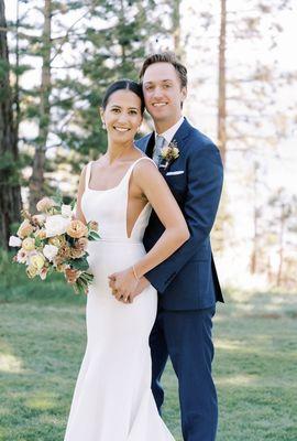 Winston + Amy. Edgewood, Tahoe. Epic. Makeup yours truly.