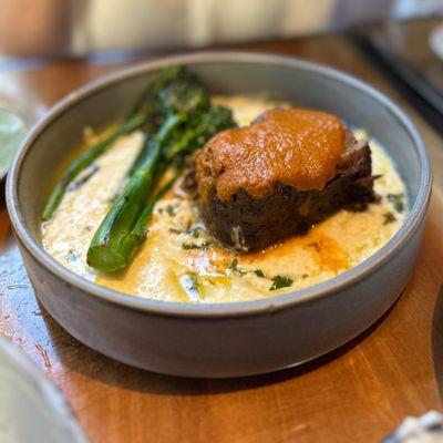 Short ribs w polenta