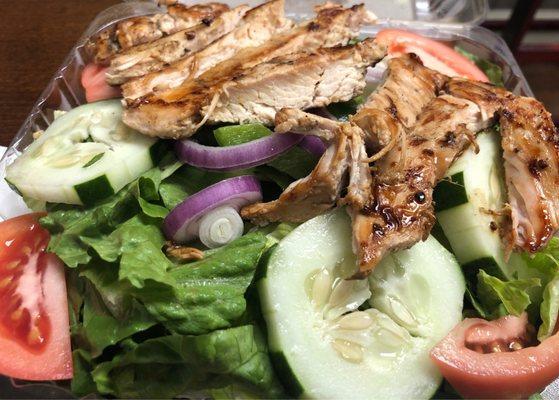 Grilled chicken salad