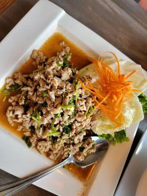 Larb, pork style salad