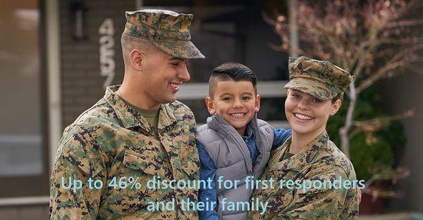 we have the best promotion for military, firefighters, police officers, nurses, doctors, paramedics, rescuers