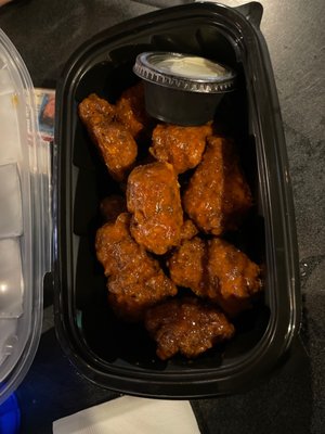 Garlic wings